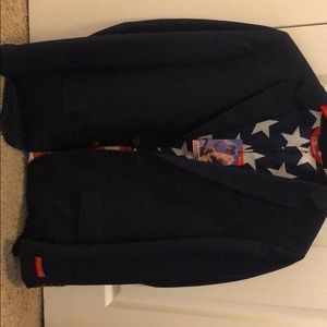 Shinesty “The Madison” American Flag Blazer